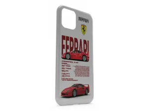 Ferrari F40 iPhone Silicone Cover Tuning Style 